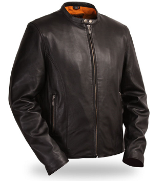 Mens Lightweight Leather Jacket - Outback Leather